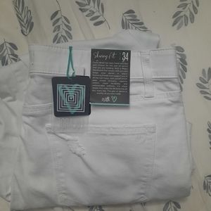 NWT LuLaroe White Denim